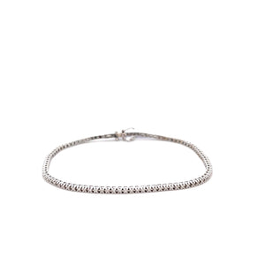 PULSERAS TENNIS EN ORO BLANCO CON DIAMANTES PULSERAS TENNIS EN ORO BLANCO CON DIAMANTES