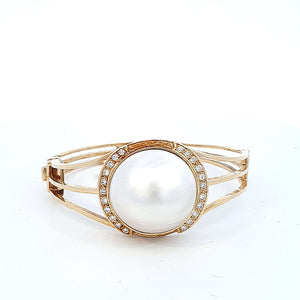 PULSERAS CON PERLA Y DIAMANTES PULSERAS CON PERLA Y DIAMANTES