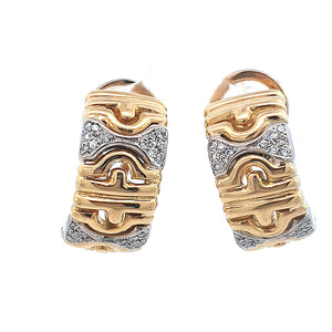 ARETES CON DIAMANTES ARETES CON DIAMANTES