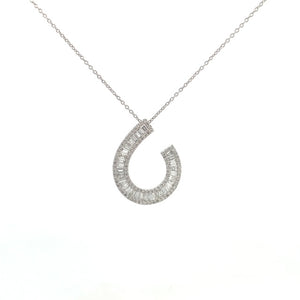 COLLAR CON DIJE DE BAGUETTE COLLAR CON DIJE DE BAGUETTE