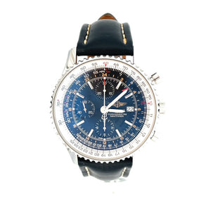 RELOJ BREITLING NAVITAIMER PULSO DE ACERO CORREA DE CUERO RELOJ BREITLING NAVITAIMER PULSO DE ACERO CORREA DE CUERO