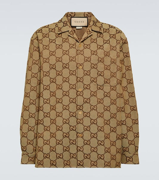 JACKET DE LONA GUCCI MAXI-GG CANVAS