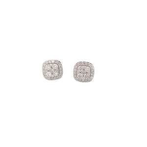ARETES CON DIAMANTES ARETES CON DIAMANTES