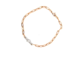 PULSERAS ROSE GOLD CON DIAMANTES PULSERAS ROSE GOLD CON DIAMANTES