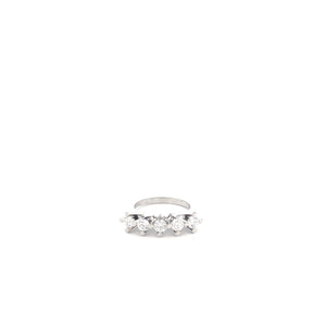 ANILLO ORO BLANCO CON DIAMANTES 1.0CT ANILLO ORO BLANCO CON DIAMANTES 1.0CT