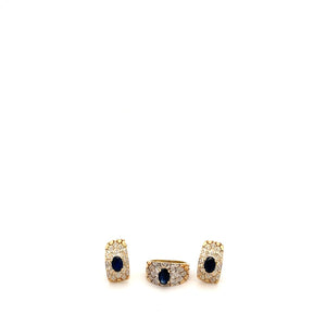 SET DE ZAFIRO Y DIAMANTES SET DE ZAFIRO Y DIAMANTES