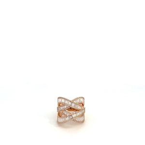 ANILLO ROSE GOLD CON DIAMANTES ANILLO ROSE GOLD CON DIAMANTES