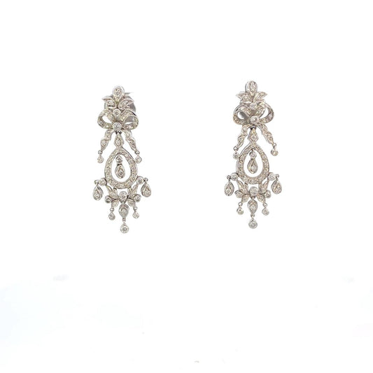 ARETES CON BRILLANTES