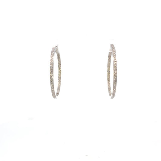 ARETES ARGOLLAS CON DIAMANTES