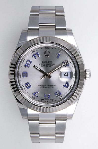 RELOJ ROLEX DATEJUST 41MM ACERO ORO BLANCO