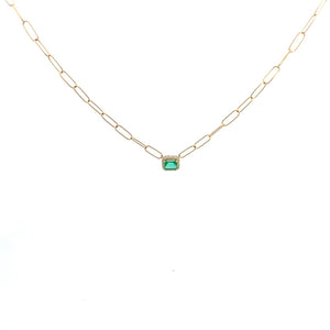 GARGANTILLA CON ESMERALDA Y DIAMANTES GARGANTILLA CON ESMERALDA Y DIAMANTES