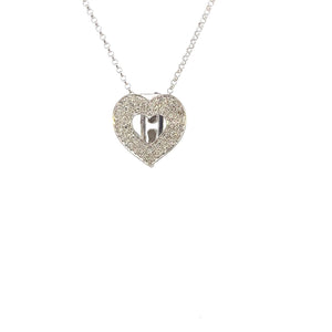 DIJE DE ORO BLANCO CON DIAMATES DIJE DE ORO BLANCO CON DIAMATES
