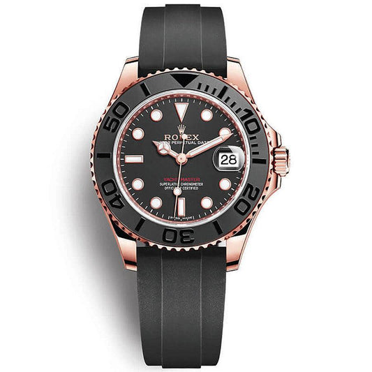 ROLEX YACHT MASTER OYSTERFLEX 37MM ORO ROSADO