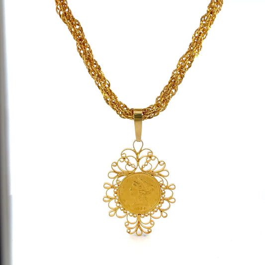 CADENA DE POLLERA SALOMONICA