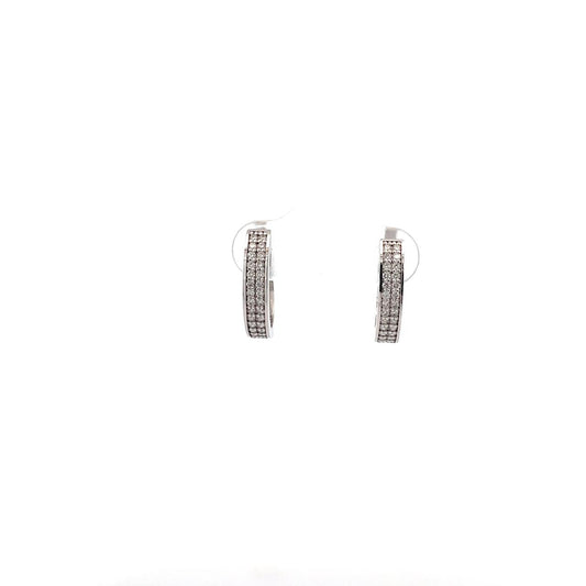 ARETES CON DIAMANTES