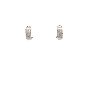 ARETES CON DIAMANTES ARETES CON DIAMANTES