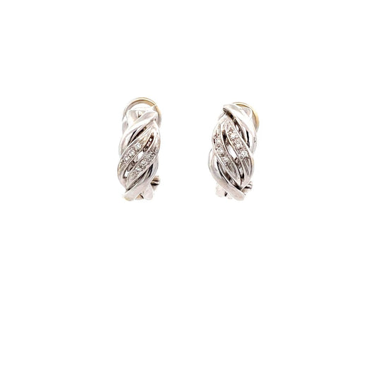 ARETES CON DIAMANTES