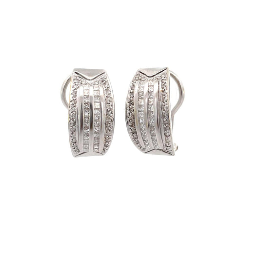 ARETES CON DIAMANTES
