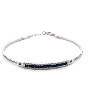 PULSERAS CERTIFICADA CON ZAFIROS Y DIAMANTES PULSERAS CERTIFICADA CON ZAFIROS Y DIAMANTES