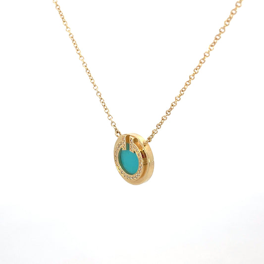 COLLAR TIFFANY CON DIAMANTES