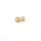 ARETES ESTILO HUGGIES CON DIAMANTES