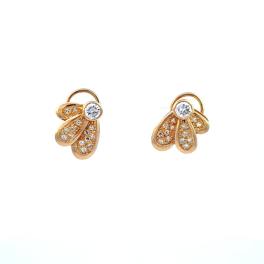 ARETES CON DIAMANTES 1.5 CT