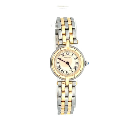 RELOJ CARTIER PANTHERE DOS LINEAS DE ORO