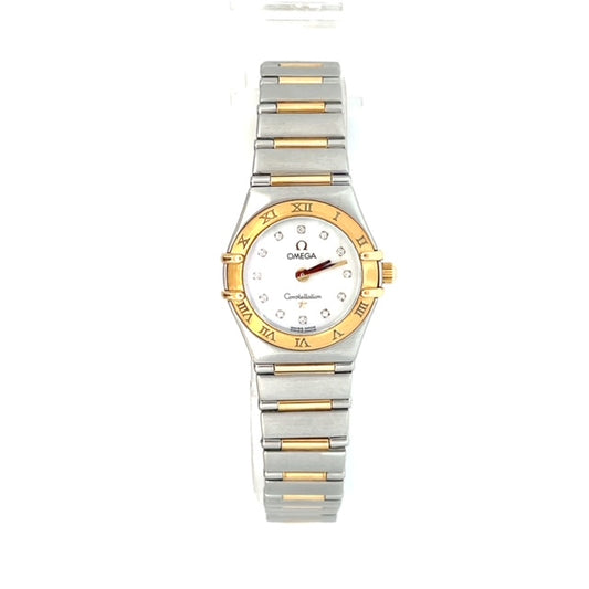 RELOJ OMEGA CONSTELETION MY CHOICE MOTHER PEARL DIAMANTES