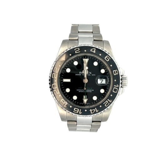 RELOJ ROLEX GMT-MASTER II ACERO 40MM