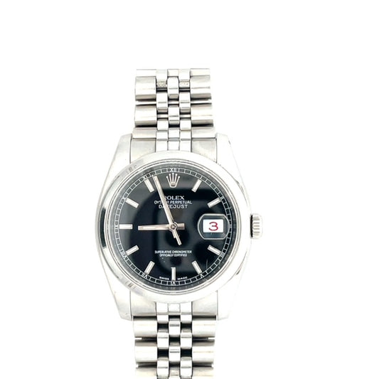 RELOJ ROLEX OYSTER PERPETUAL DATE JUST 36MM