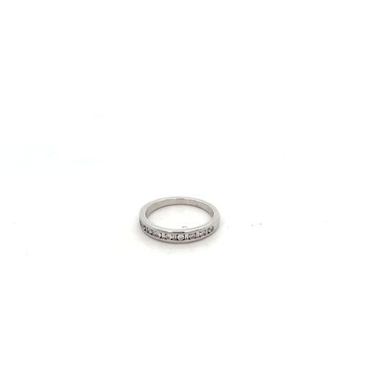 ANILLO INFINITY CON  DIAMANTES CT 0.25