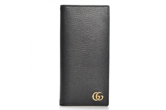 CARTERA BILLETERA  NEGRA GUCCI MARMONT