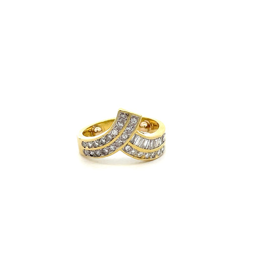 ANILLO DE DAMA CON DIAMANTES