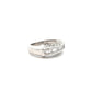 ANILLO DE DAMA EN ORO BLANCO CON DIAMANTES