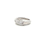 ANILLO DE DAMA EN ORO BLANCO CON DIAMANTES