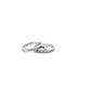 ANILLO DE MATRIMONIO EN ORO BLANCO CON DIAMANTES