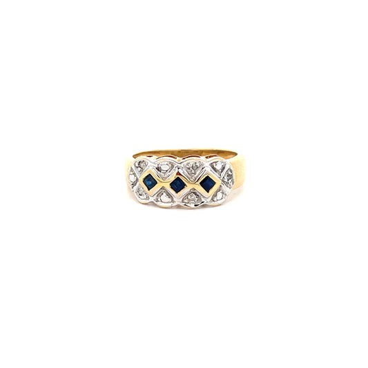 ANILLO DE DAMA CON DIAMANTES