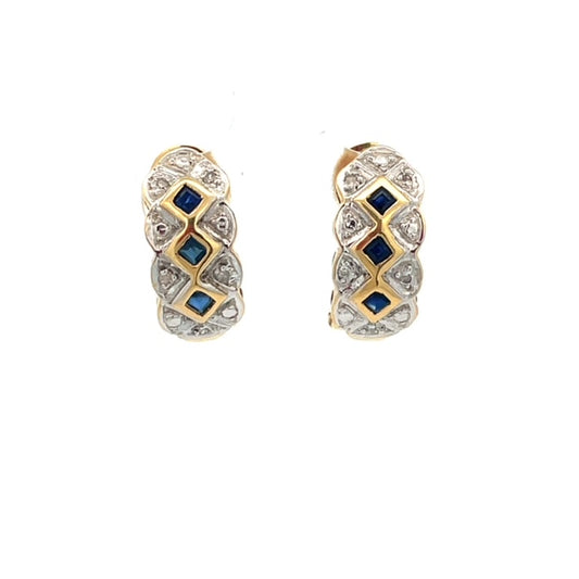 ARETES CON DIAMANTES