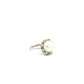 ANILLO DE DAMA CON PERLA Y DIAMANTE