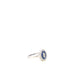 ANILLO CON DIAMANTES 0.15 Y ZAFIROS