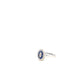 ANILLO CON DIAMANTES 0.15 Y ZAFIROS