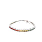 PULSERAS TENNIS CON DIAMANTES Y ZAFIROS MULTICOLOR