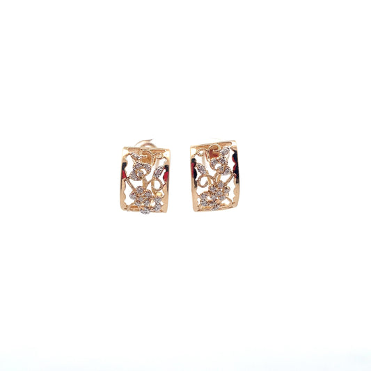 ARETES CON DIAMANTES