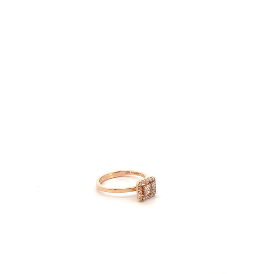 ANILLO ROSE GOLD CON DIAMANTES