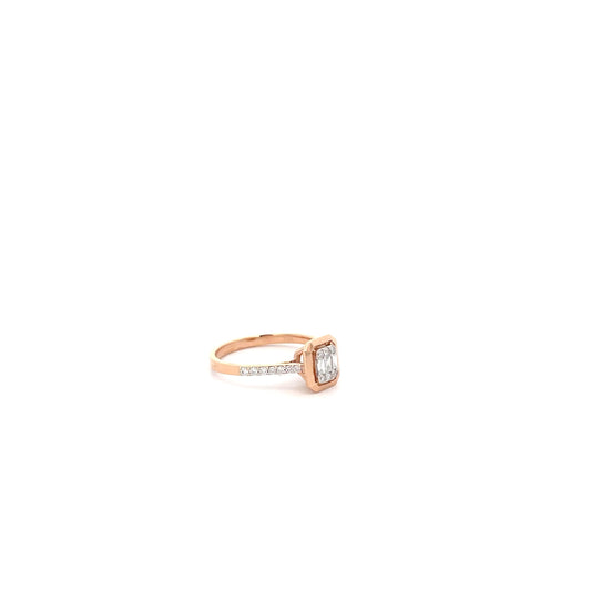 ANILLO ROSE GOLD CON DIAMANTES