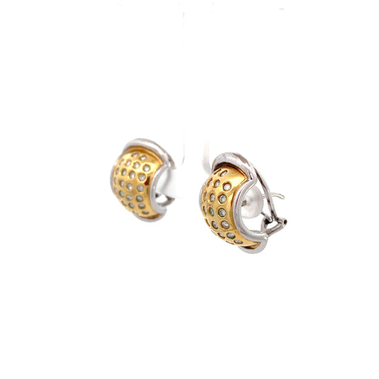 ARETES CON DIAMANTES