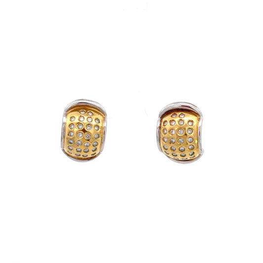 ARETES CON DIAMANTES