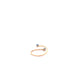ANILLO ROSE GOLD CON DIAMANTES Y ZAFIROS