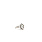 ANILLO CON DIAMANTES Y AQUAMARINA