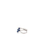 ANILLO CON DIAMANTES Y ZAFIROS